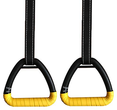 UPTON 2 StüCk Gymnastik Ring Tragbarer Gymnastik Ring Turn Halle Schulter StäRke Heim Fitness Trainings GeräTe 1M