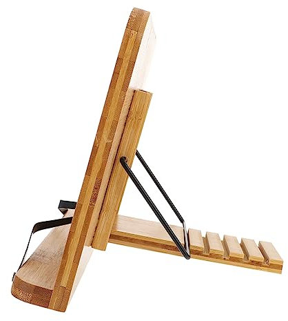 EXCEART Kompaktes Multifunktionales Schreibtisch-buchständer Laptop-plattformen Lesehalter Notebook-ständer