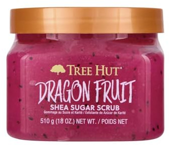 Tree Hut Körperpeeling (2 Stück) – Drachenfrucht und tropische Mango, je 18 Unzen