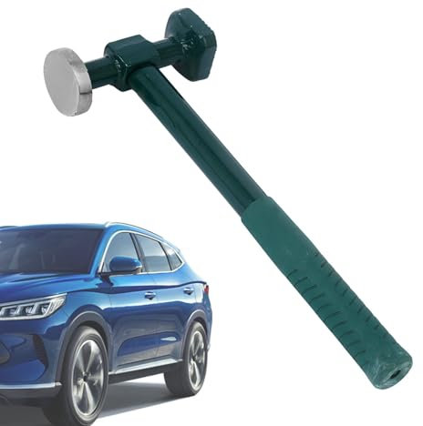 Karosseriehämmer – Karosserie-Glätthammer, Karosserie-Reparaturwerkzeug | Percussion gebogener Meißel Finishing Auto Body Hammer, Stahl Auto Hammer für Karosseriereparatur Auto Body Work Tools