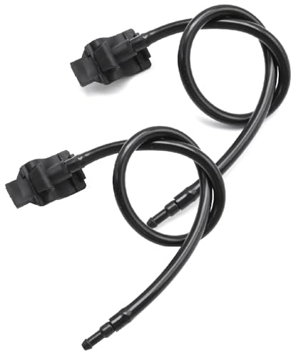 JUUDDENPARTS 2018769 2pcs Windshield Washer Jet with Tube, Replacement for Ford Kuga Mk2 2013-2023, Replaces GJ5417666AA