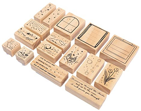 Vaguelly Romantisches Klein Für Scrapbooking DIY Zarte Handgefertigte Stempel Zum Basteln Von Karten Partys Und Kreativen Papierprojekten Vielseitig Für Sticker Und Tagebücher Geeignet