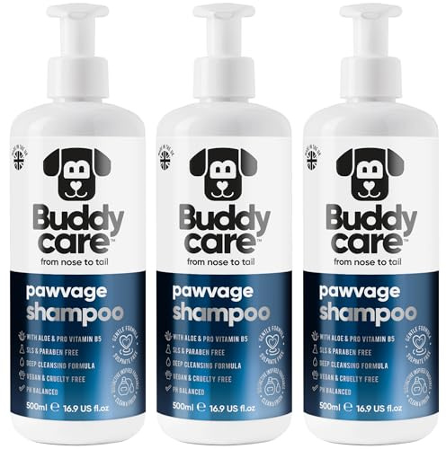 Buddycare – hundschampo – bonvage – 500 ml x 3