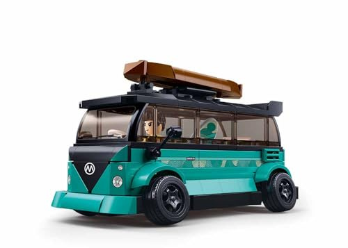 Sluban TS-1 Surf Car M38-B1191 Kit de modélisme 1/35 276 pièces Turquoise/Noir 8-14 Ans
