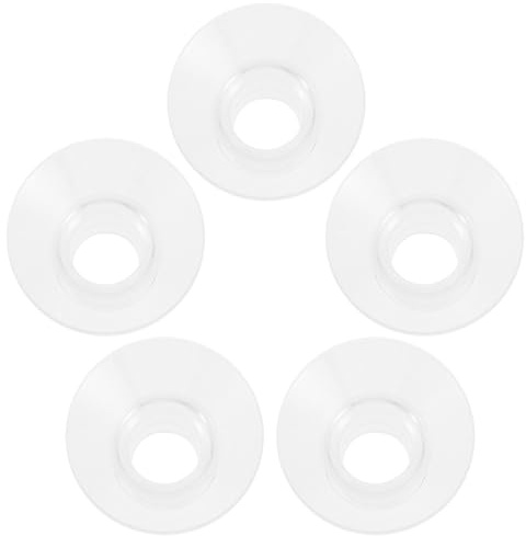 HAMPPLIES Inserti Flangia Tiralatte in Silicone Set 5 Pezzi (13mm-21mm) per Tiralatte Indossabile Accessori Sicuri e Confortevoli per Allattamento al Seno