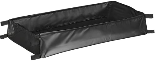 Boloest Cestino in rete per tavolo da campeggio, borsa portaoggetti da campeggio, borsa portatile in rete con cinghie per tavolo da picnic pieghevole all'aperto (74 x 35 x 11,5 cm)