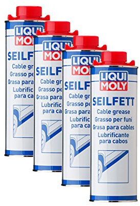 Liqui Moly 4X 6173 Seilfett Schmiermittel Dose Blech 1L