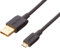 Amazon Basics Cavo USB-A 2.0 da maschio a Micro USB, per Stampante, (Confezione singola), 3 m, Nero