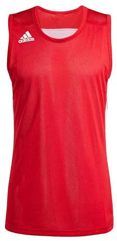 adidas Herren 3G Speed Reversible Jersey, Power Red/White, M