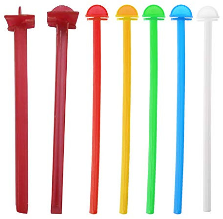 Buwei Vogelkäfig Sitzstange Ständer Halter Kunststoff Vogel Finken Kanarienvögel Wellensittich Käfig Plattform