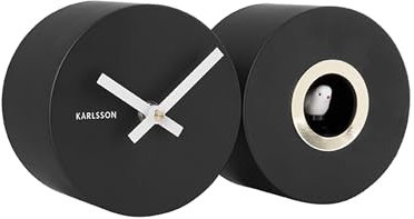 Karlsson KA5789BK Wanduhr, Kuckuck, Schwarz