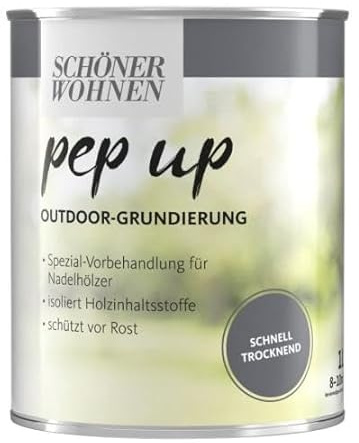 Schöner Wohnen Kollektion Pep up Outdoor-Grundierung weiß 1 l