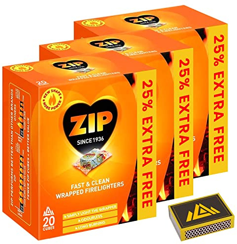 Perfectonish High-Performance Energy Firelighters For Wood Burners-Quick and Easy Lighting Fire lighters For Wood Burning Stove, Indoor and Outdoor Use- Fire Starter (12 x 20-Pack)
