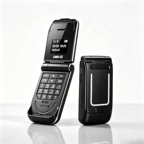 Cuifati Entsperrtes Flip-Phone, 0,66 Zoll Kleinstes Mobiltelefon der Welt, 2G, Einfach zu Bedienendes Flip-Handy für Senioren, Super-Flip-Phone, Winziges Telefon für ältere Kinder,