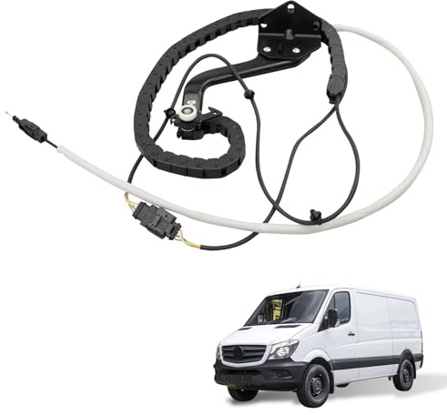 Sliding Door Cable Compatible with Mercedes-Benz Sprinter 2006-2017 Right Electric Door Sliding Cable - Replaces# 9068204169, 9068204100, Electric Pulley Cable