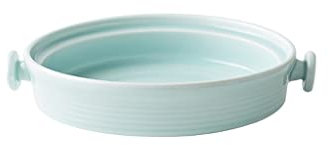 sjdoPulse Platos De Vajilla Plato para Servir Plato para Servir Platos Fríos Plato para Pasta Plato Hondo Plato De Sombrero De Paja De Cerámica Cubiertos Plato De Cena Liso, 30 Cm