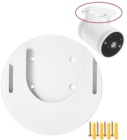 Tjyuze Freestyle Wall Mount Compatible with Samsung Freestyle Projector Ceiling Mount, Freestyle 2 Accessories Wall Mount Stand, White (White)