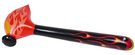 TOBBOMEY Rote Aufblasbarer Baseball-schläger Baseball-basen-Dekoration Poolparty-Ballons Sportballons Partygeschenke Für Jungen Und Teenager Karnevalspreise Aufblasbares Spielzeug Für