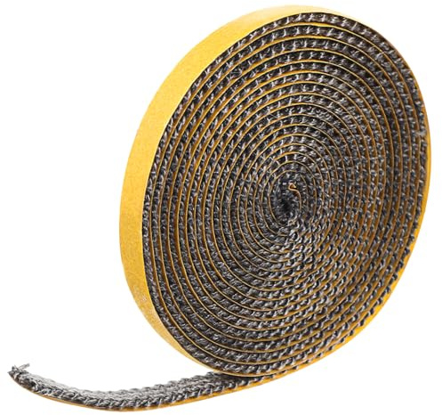 JOINPAYA Cuerda de Sellado para Puerta de Estufa Cinta Autoadhesiva Resistente al Adecuada para Aislamiento y Protección Invierno Tiras Aislantes para y Hornos