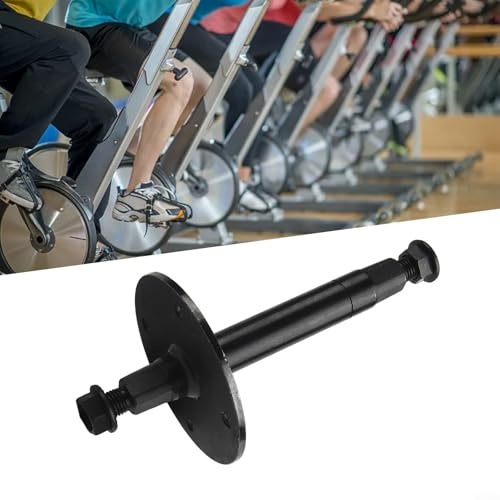 Pedal de eje de rueda media para bicicleta estática Tianxin y modelos de bicicleta dinámicos compatibles hechos de metal para mayor resistencia y durabilidad (17 mm x 180 mm)