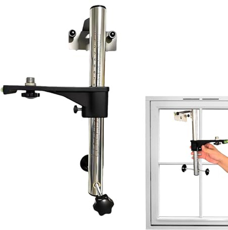 Wall Mount Level, Holder Height Adjustable, Support Tool Mount, Leveling Measurement Device, Carpentry Home Equipment, Furniture Installation Accessory, Wall Tile Organizer for Home