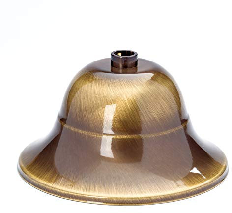 Messing Baldachin flämisch Patina, Antik, Fume Ø 110mm x 70mm 10er Stellring Rosette Deckenbaldachine, Lampenbaldachin, Leuchtenbaldachin und Metallbaldachin (Patina/Fume/Antik)