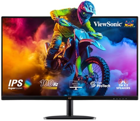 VIEWSONIC Monitor VA2718-SH 27 IPS 1920x1080 HDMI VGA 5ms Nero