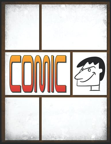 Comic Zeichnen Lernen Kinder Ab 6: Leeres Comic-Buch zum Erstellen eigener Comics für Teenager, Kinder und Erwachsene mit 100 verschiedenen Vorlagen | Anime-Buch zum Selbermachen mit Sprechblasen