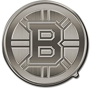 Rico Industries NHL Hockey Boston Bruins Standard Round Antique Auto Emblem