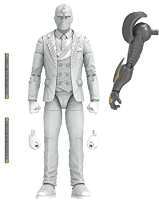 Hasbro Marvel Legends Series Disney Plus Mr. Knight MCU Series 15 cm große Action-Figur zum Sammeln, mit 4 Accessoires und 1 Build-A-Figure Element