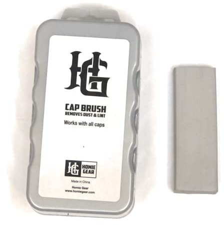 Homiegear Hat Cap Brush & Eraser Cleaning Kit | Ideal for All Hat Types | Removes Dirt, Lint, Dust & Tough Stains | Cap Cleaner Combination Kit of Brush & Eraser | Perfect hat cleaner for New Era Caps
