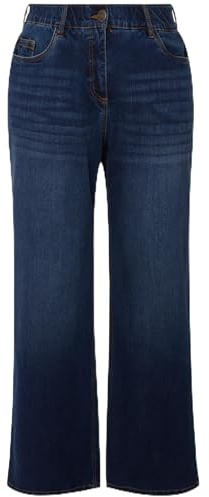 Ulla Popken Damen Hose Weite Jeans, Mary
