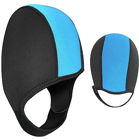 baño para mujer - Neopreno Capucha buceo 2,5 mm | Capucha natación duradera resistente al frío invierno, gorro baño elástico profesional para adultos para deportes acuáticos