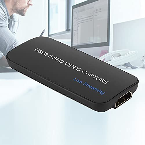 Videoaufnahmekarte, USB HD Aufnahmekarte, für XP/Vista/7/8/Win10, für, für Mac OS, Unterstützung der Meisten Multimedia Videosoftware usw.