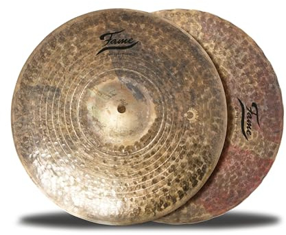 Fame Pure Masterwave HiHat 14, Hochwertige HiHat-Becken, Geeignet für Professionelle Schlagzeuger