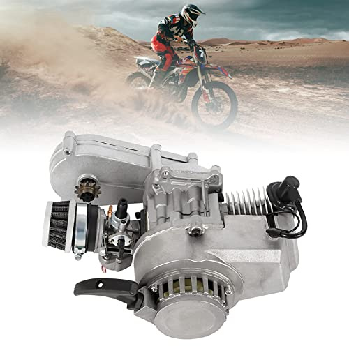 49CC 2-Takt-Motor Mini Dirtbike Motor 3.5PS Pocket-Bike Motor Mini-Rennrad ATV Roller für Dirtbike Pocket Bike Mini Dirt Bike
