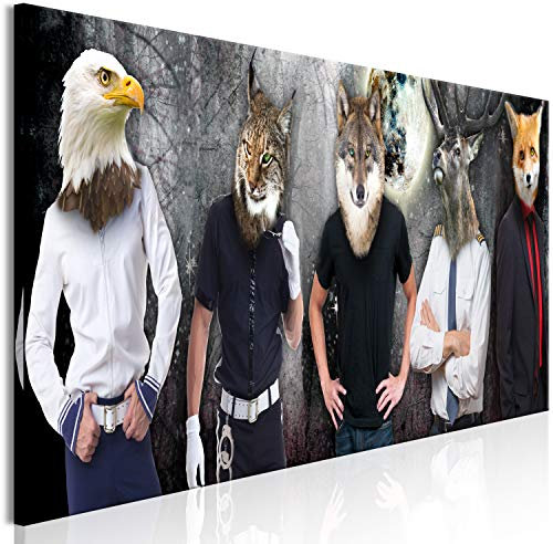 murando - Akustikbild 150x50 cm Bilder mit Akustikschaumstoff Hochleistungsschallabsorber Schallschutz Leinwandbild XXL 1 tlg Wandbild h-C-0057-b-a