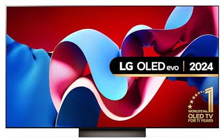 LG OLED65C45LA 65-Inch OLEDevo 4K UHD Smart TV, (α9 AI Processor Gen7, Dolby Atmos, Freeview Play and Amazon Alexa, 120Hz), Umber Brown [Model 2024]
