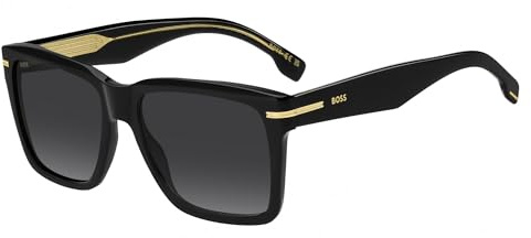 Boss 1745/S BLACK/GREY SHADED 57/17/150 Herrenbrillen Sonnenbrillen