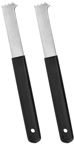 lasuroa 2pz Utensile per la Rimozione Delle Pavimentazioni, Estrattore Pavimentazioni con Raschietto Giunti Micro Denti e Fessure di Presa con Impugnatura Antiscivolo per Giardino Cortile Prato Patio