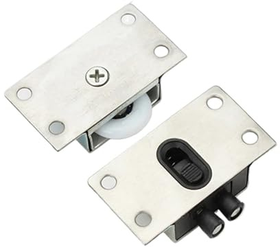 Ruote scorrevoli for porte di camere da letto/guardaroba, ruote for armadi, puleggia in acciaio inox, mobili sospesi, accessori for ferramenta for la casa per ante scorrevoli
