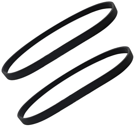 Washer Belt For HiSense Washing Machine Spares 2025055 6EPJ1161 Drive Belt Transmission Belt(2pcs)