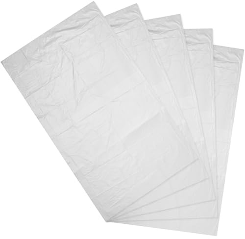 TOYANDONA 5 Pezzi Sacchetti Trasparenti per Palloncini, Contenitore Resistente in Plastica, Borse Portaoggetti Capienti per Organizzazione e Trasporto, Adatte a Matrimoni, Feste