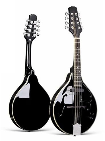 Mandolina Para Principiantes Guitarra Mandolina Eléctrica De 8 Cuerdas Instrumento Musical Acústico Profesional Ocho(3/4)