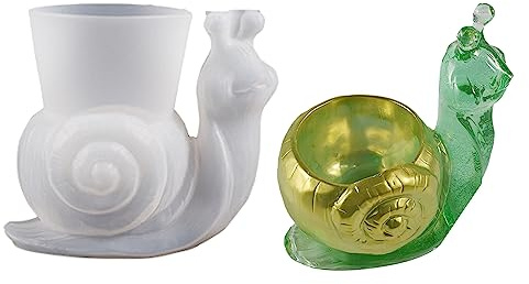 Succulent Flower Pot Resin Silicone Shape Garden Concrete Flowerpot Holder Home Decor Holder for Cement Resin Casting