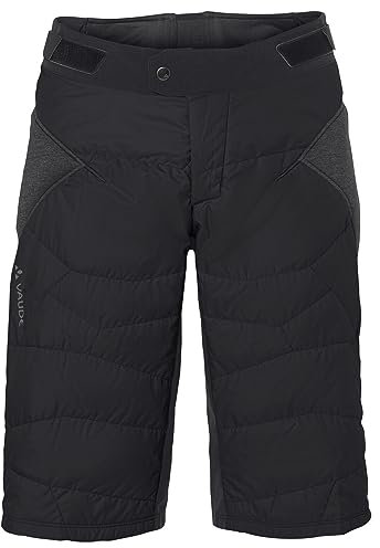 VAUDE - Minaki Shorts III für Damen und Herren - Isolationsshort zum Fahrradfahren, black, M