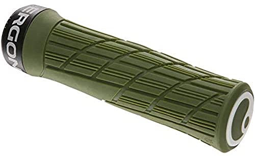 Ergon – GE1 Evo Fahrradgriff | MTB, Enduro, Trail | Regular | Deep Moss