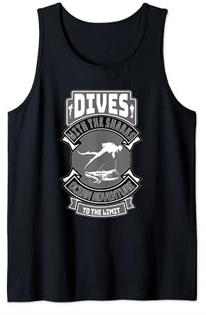 Tauchen mit Haien - Ozean Tiefsee Abenteuer am Limit Tank Top