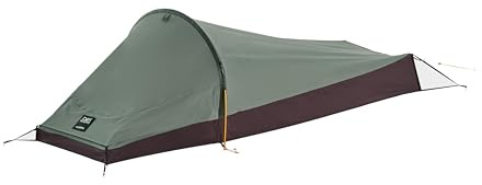 OEX Salamanda Bivi Tent for 1 Person, Tunnel Tent, Emergency Shelter, Compact, Lightweight, Easy to Pitch, Backpacking, Festivals, Weekend Trips, Wild Camping, Hiking, 5000mm HH, Green