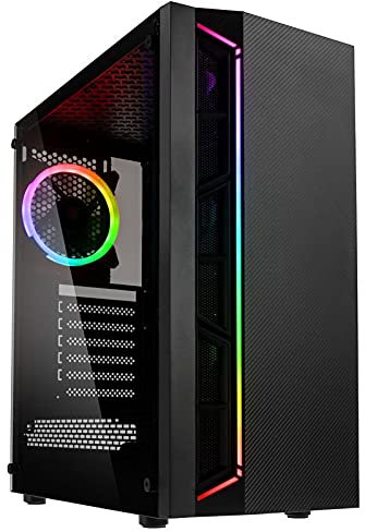 ADMI Gaming PC: Intel i3 12100F / H610M / RTX 3060 / 16GB 3200MHz / 240GB SSD + 1TB HDD / K7 Gaming Case with Windows 11